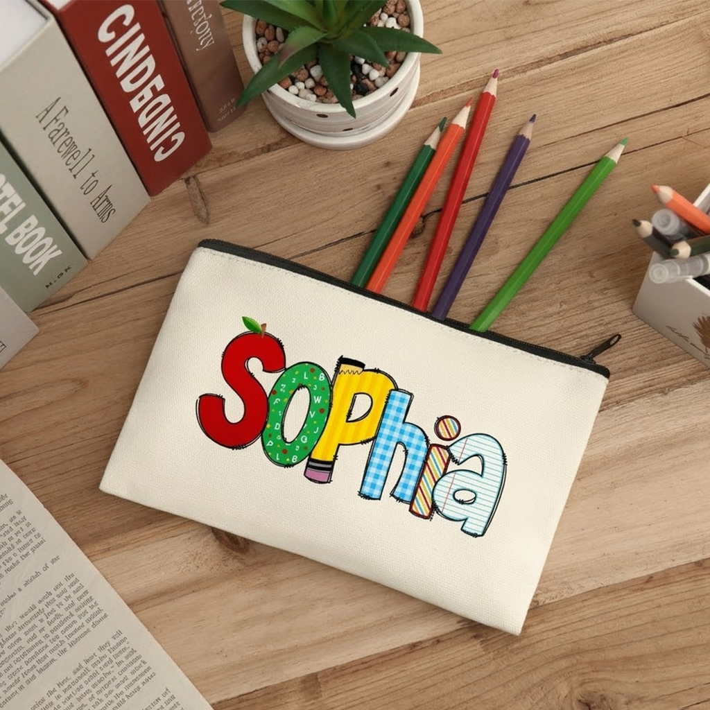 Personalized Pencil Pouch Back to School