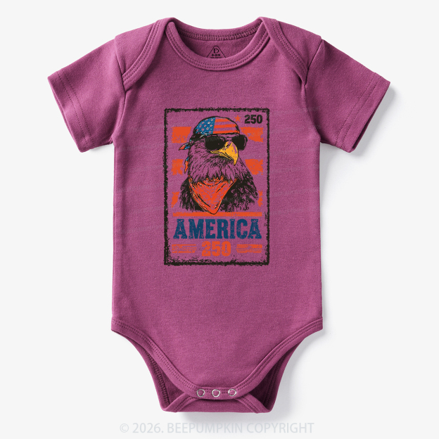 250th American Eagle 4th of July Bodysuit