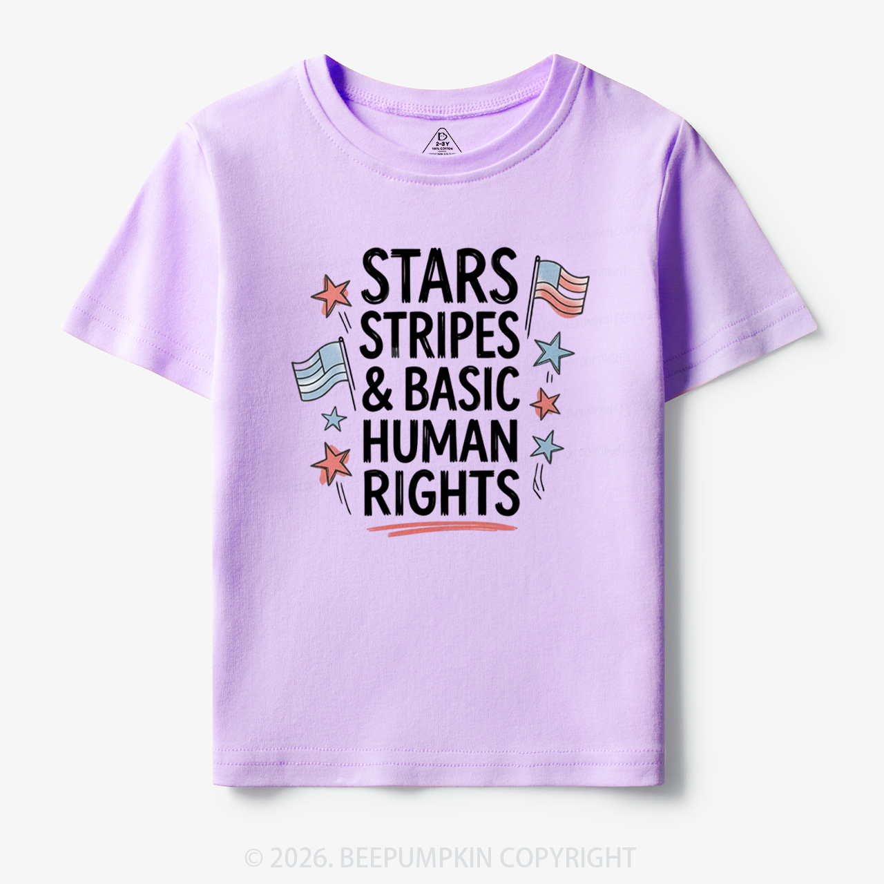 Stars Stripes Patriotic 4th Of July Toddler&Kid's Tees