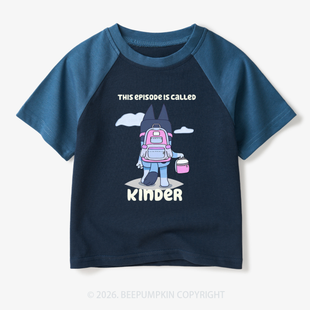 Personalized This Episode Is Called XXX Kid's Toddler&Kids Retro Raglan T-shirt