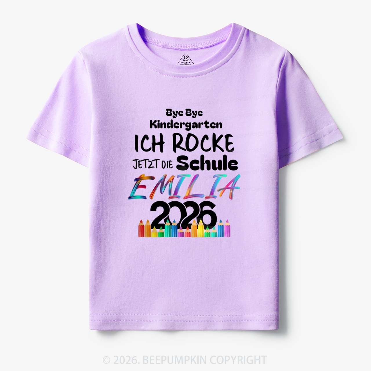Personalized I Rock School Back To School Toddler&Kid's Tees