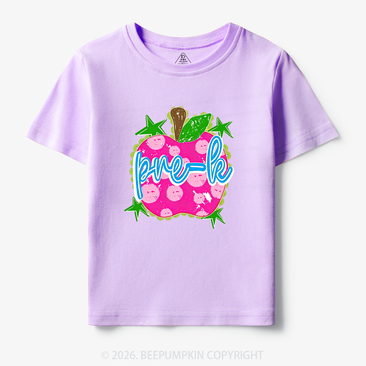 Personalized Polkadots Apple Back To School Toddler&Kid's Tees