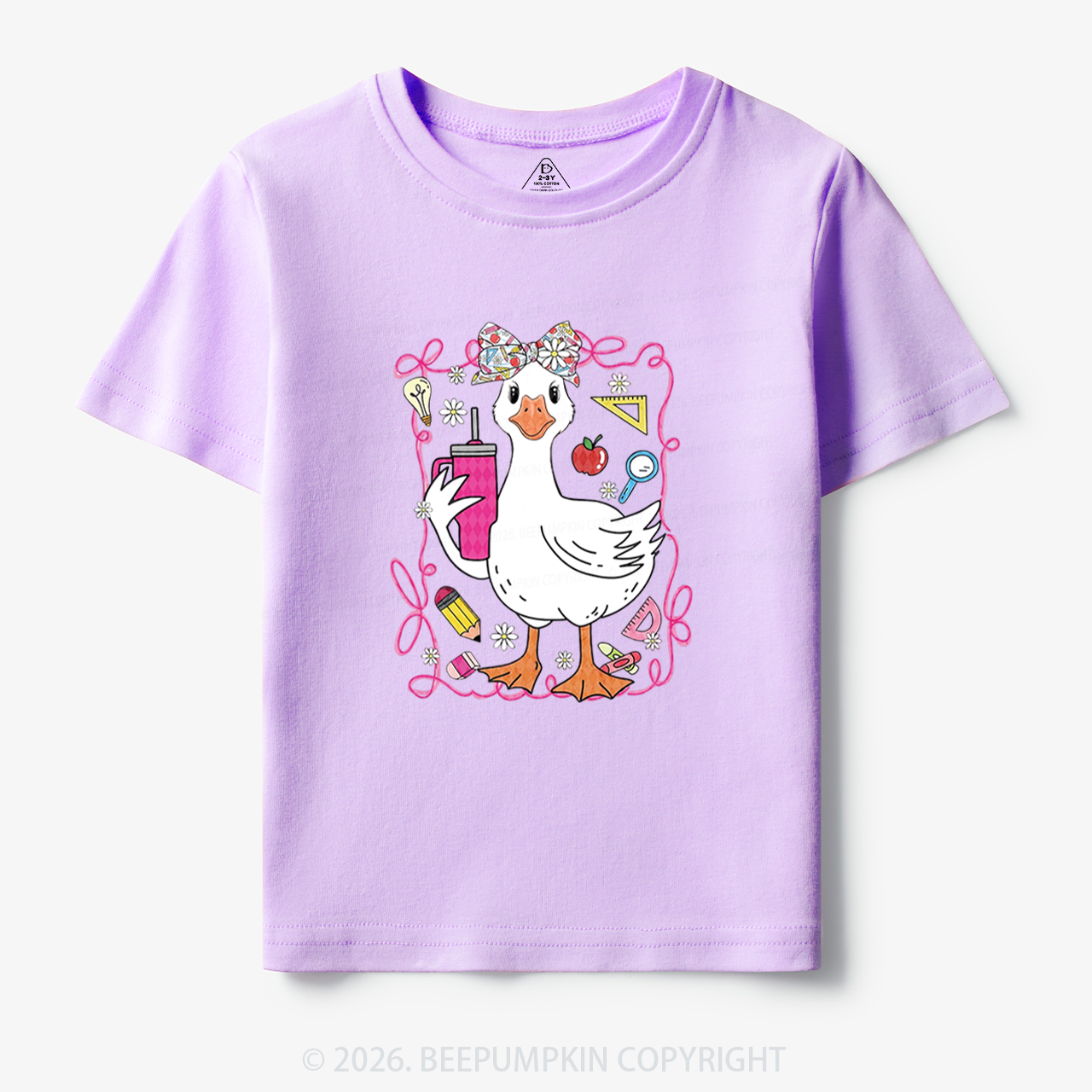 Coquette Silly Goose Back To School Toddler&Kid's Tees