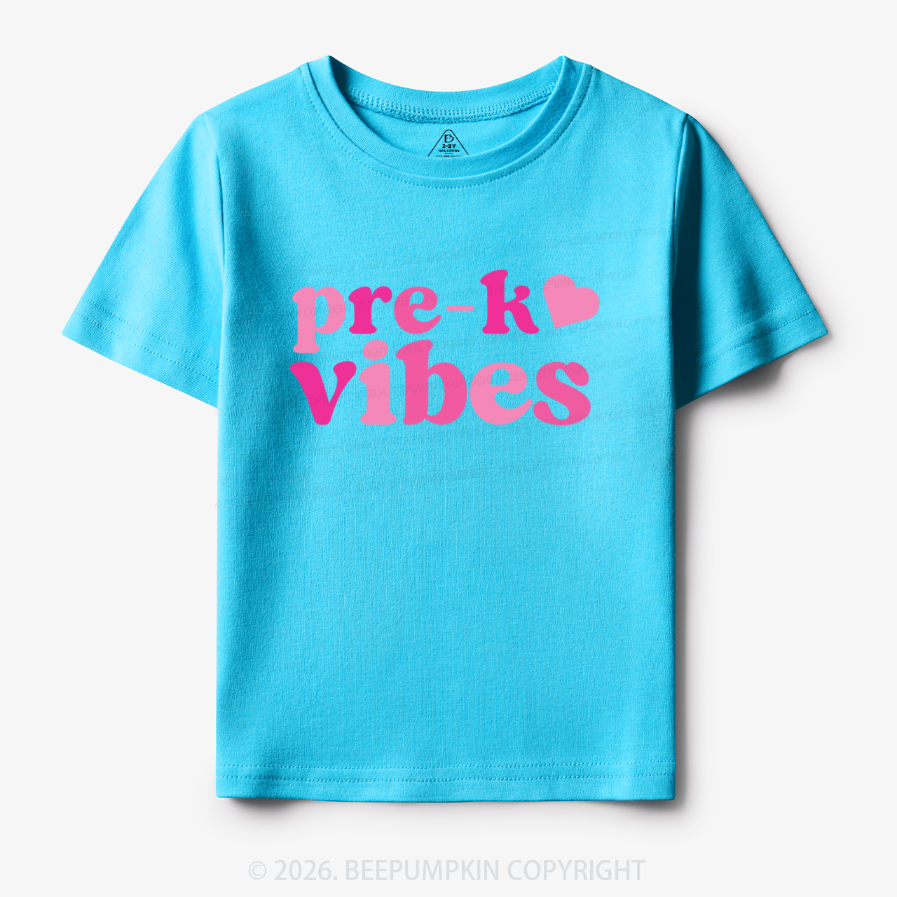 Pre-k Vibes Kindergarten Back to School Toddler&Kid's Tees