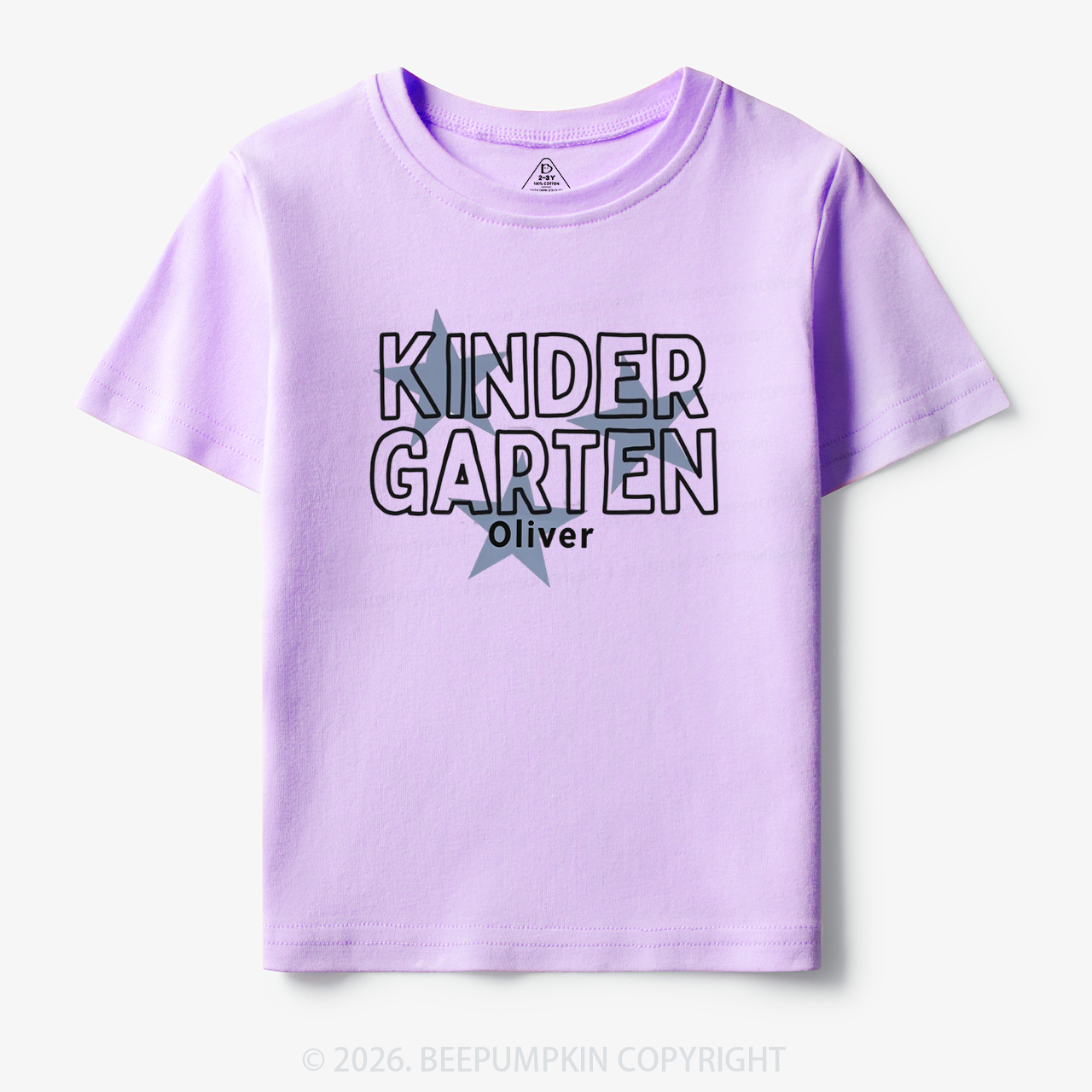 Personalized Kindergarten Star Back to School Toddler&Kid's Tees