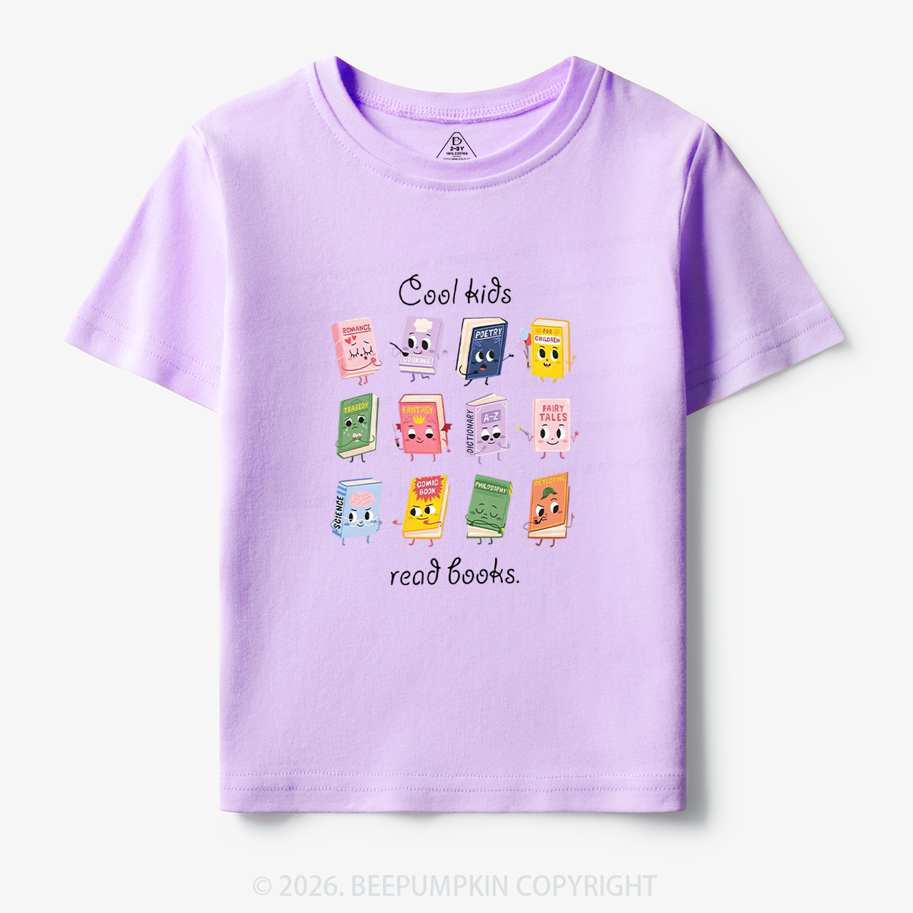 Cool Kids Read Books Back To School Toddler&Kid's Tees