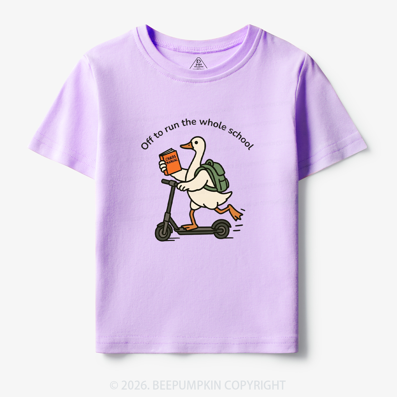 Off to Run the Whole School Funny Back To School Toddler&Kid's Tees