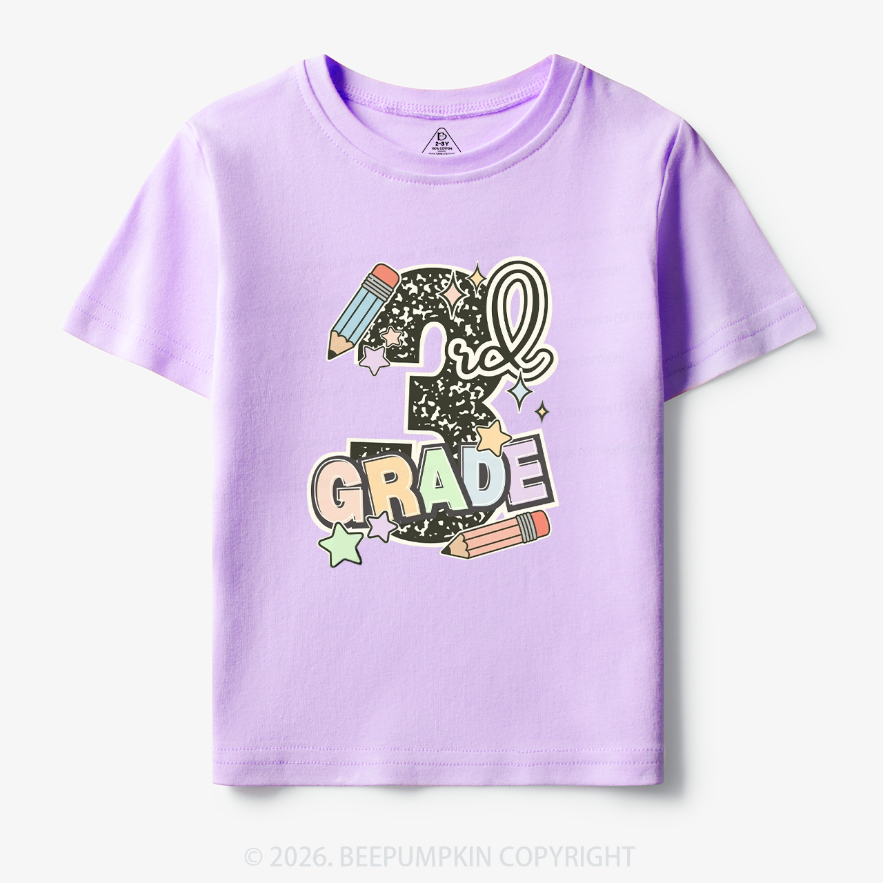 Third Grade Pencil Back To School Toddler&Kid's Tees