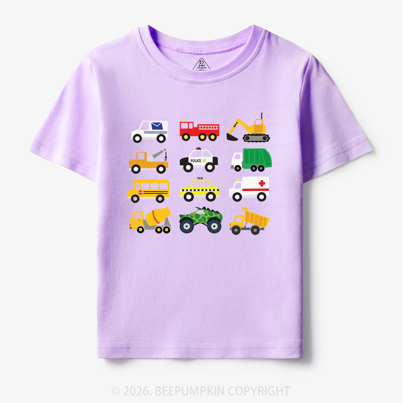 Lots of Trucks Toddler&Kid's Tees