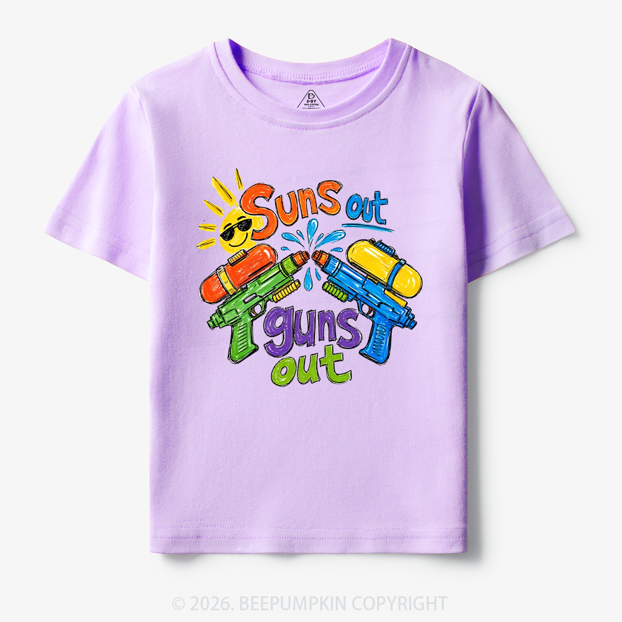 Funny Summer Suns Out Toddler&Kid's Tees