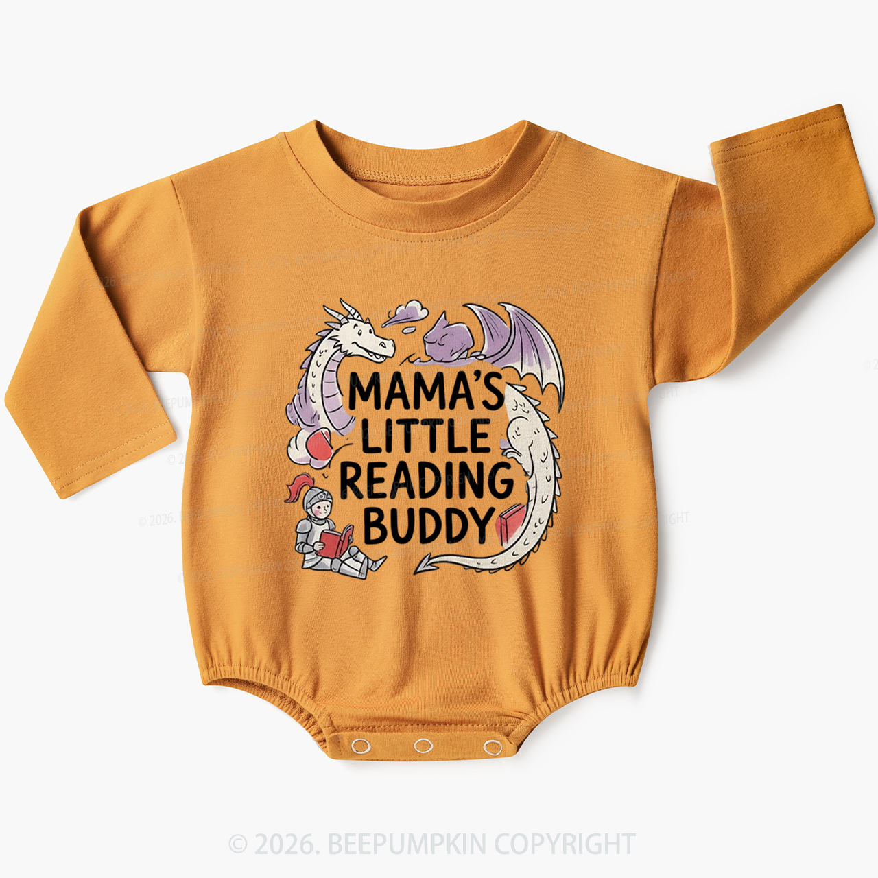 Mama's Little Reading Buddy Baby Bubble Romper