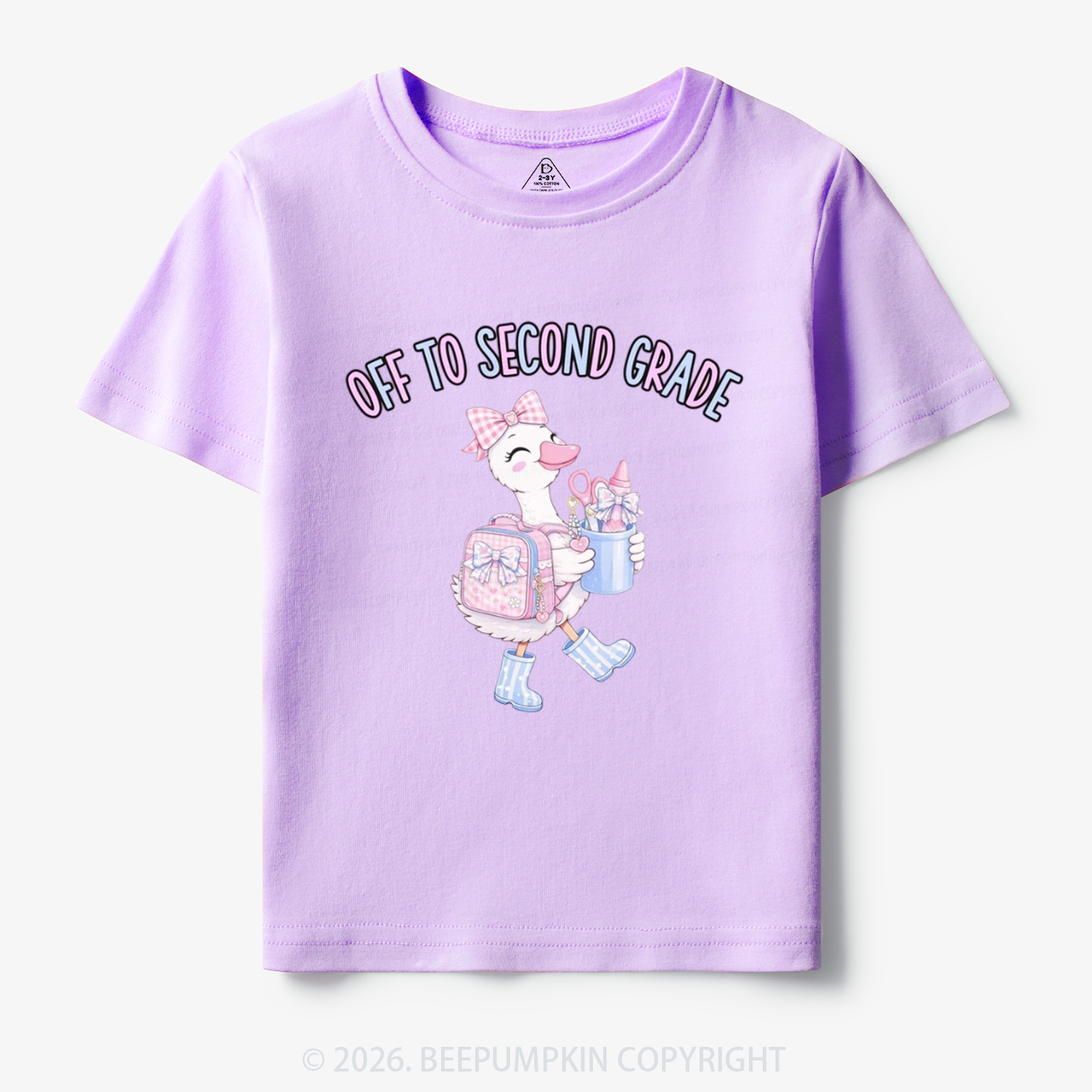 Personalized Off To Grade Back To School Toddler&Kid's Tees