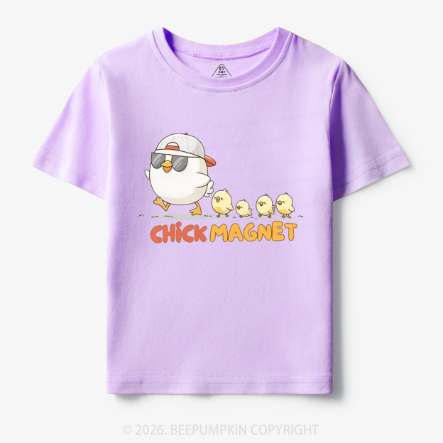Chick Magnet Funny Farm Animal Toddler&Kid's Tees