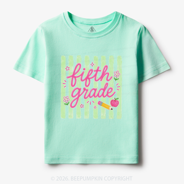 Personalized Pastel Classroom Grade Toddler&Kid's Tees