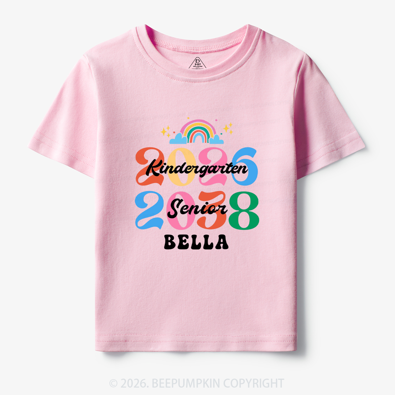 Personalized Kindergarten Senior Toddler&Kid's Tees