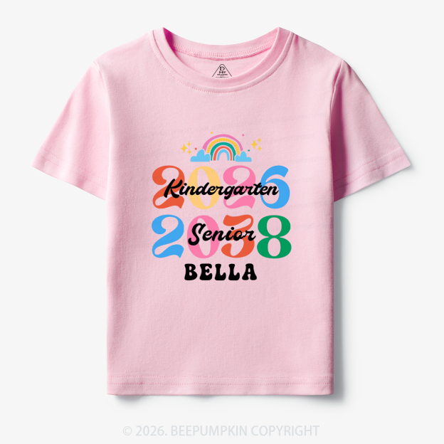 Personalized Kindergarten Senior Toddler&Kid's Tees