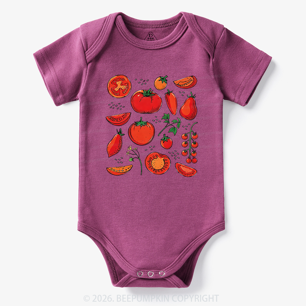 Tiny Tomato Patch Bodysuit