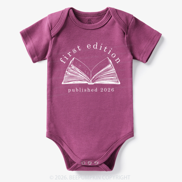 Personalized Published First Edition Bodysuit