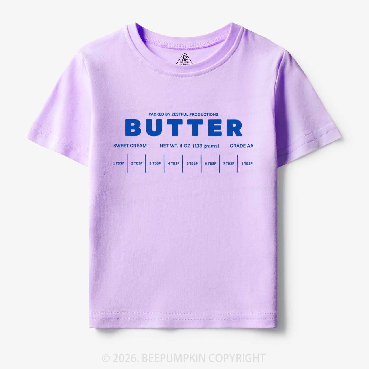 Butter Stick Label Sweet Cream Baking Toddler&Kid's Tees