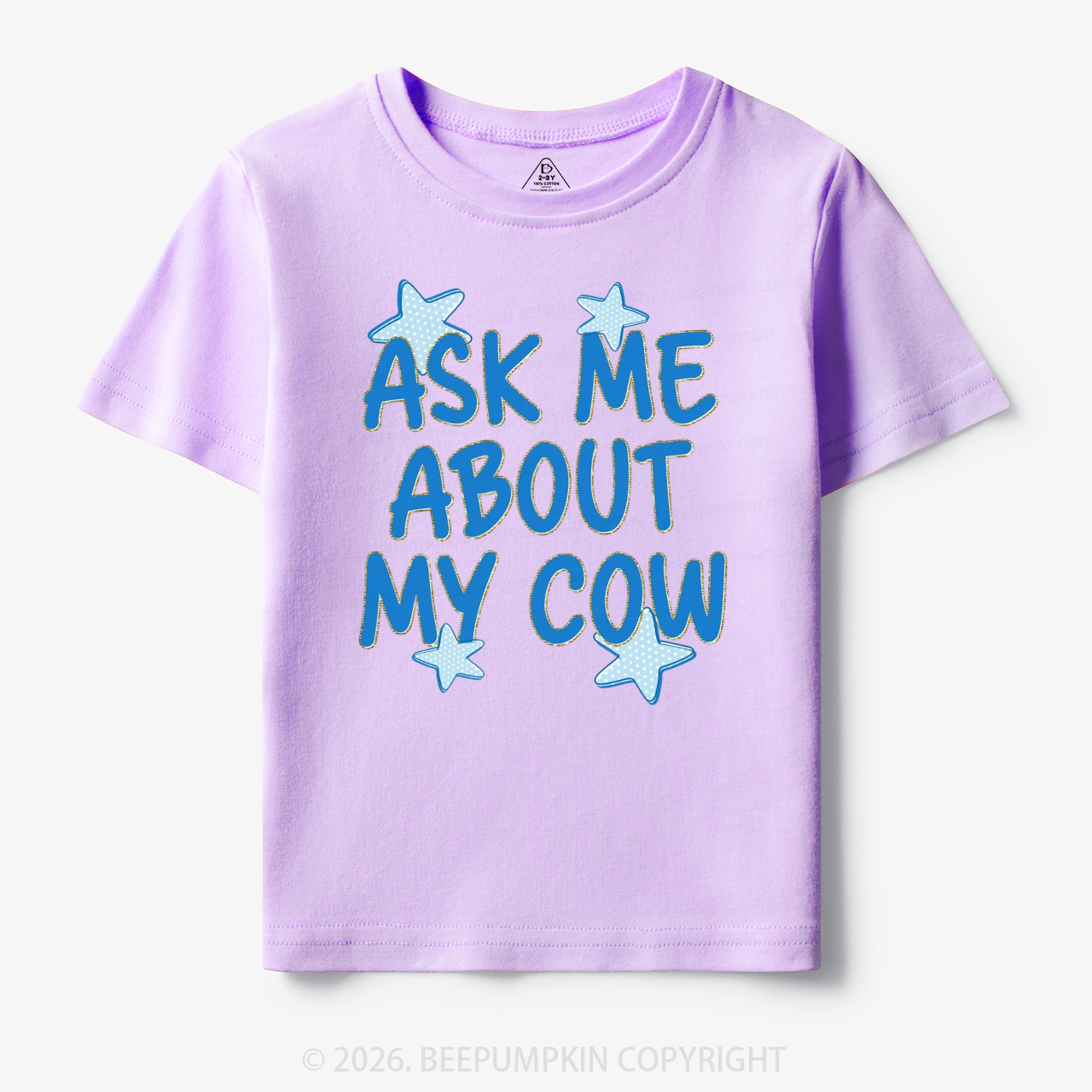 Ask Me About My Cow Toddler&Kid's Tees