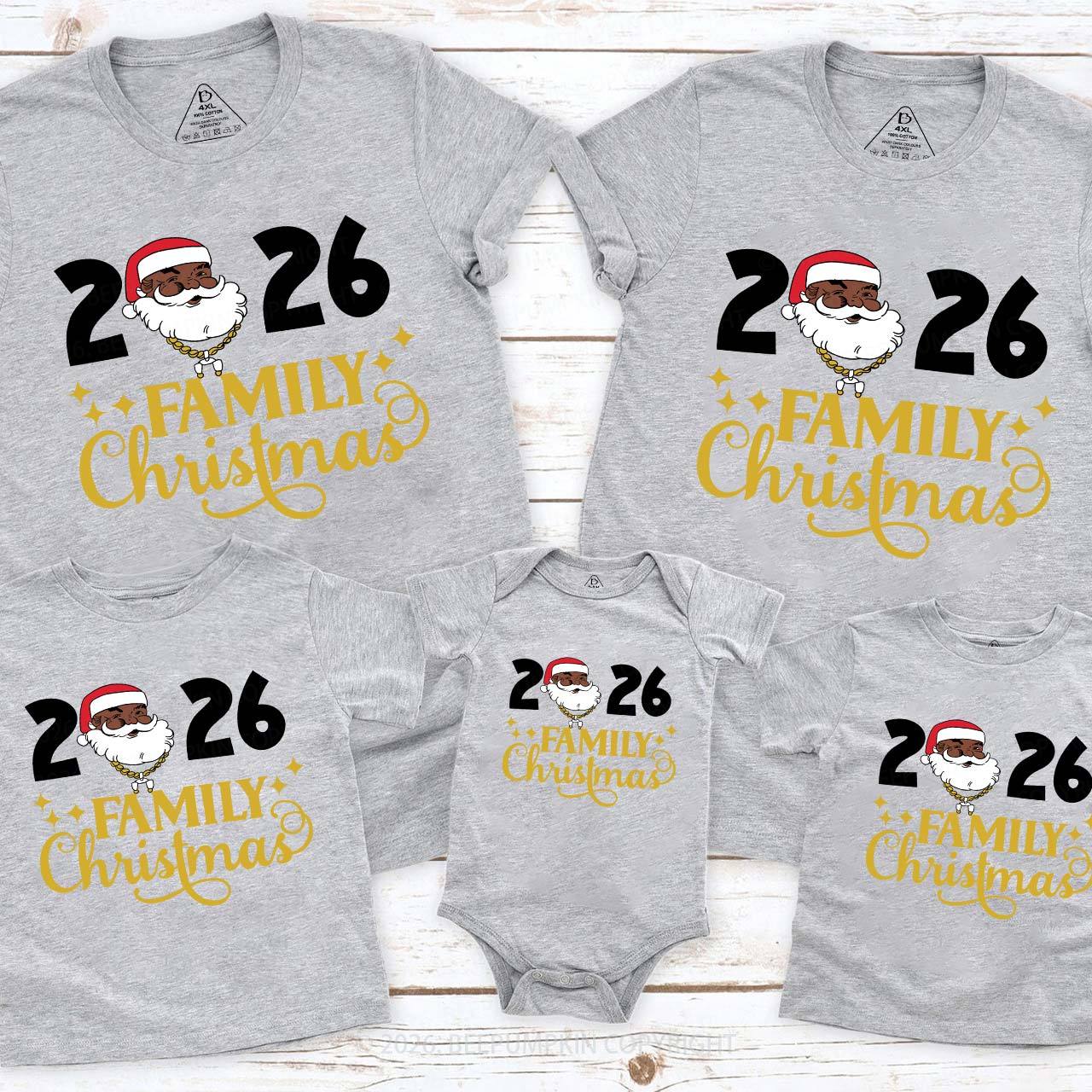 Santa Family Christmas 2026 Party Shirts Beepumpkin