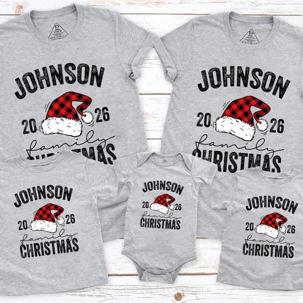 2026 Personalized Custom Christmas Family Shirts