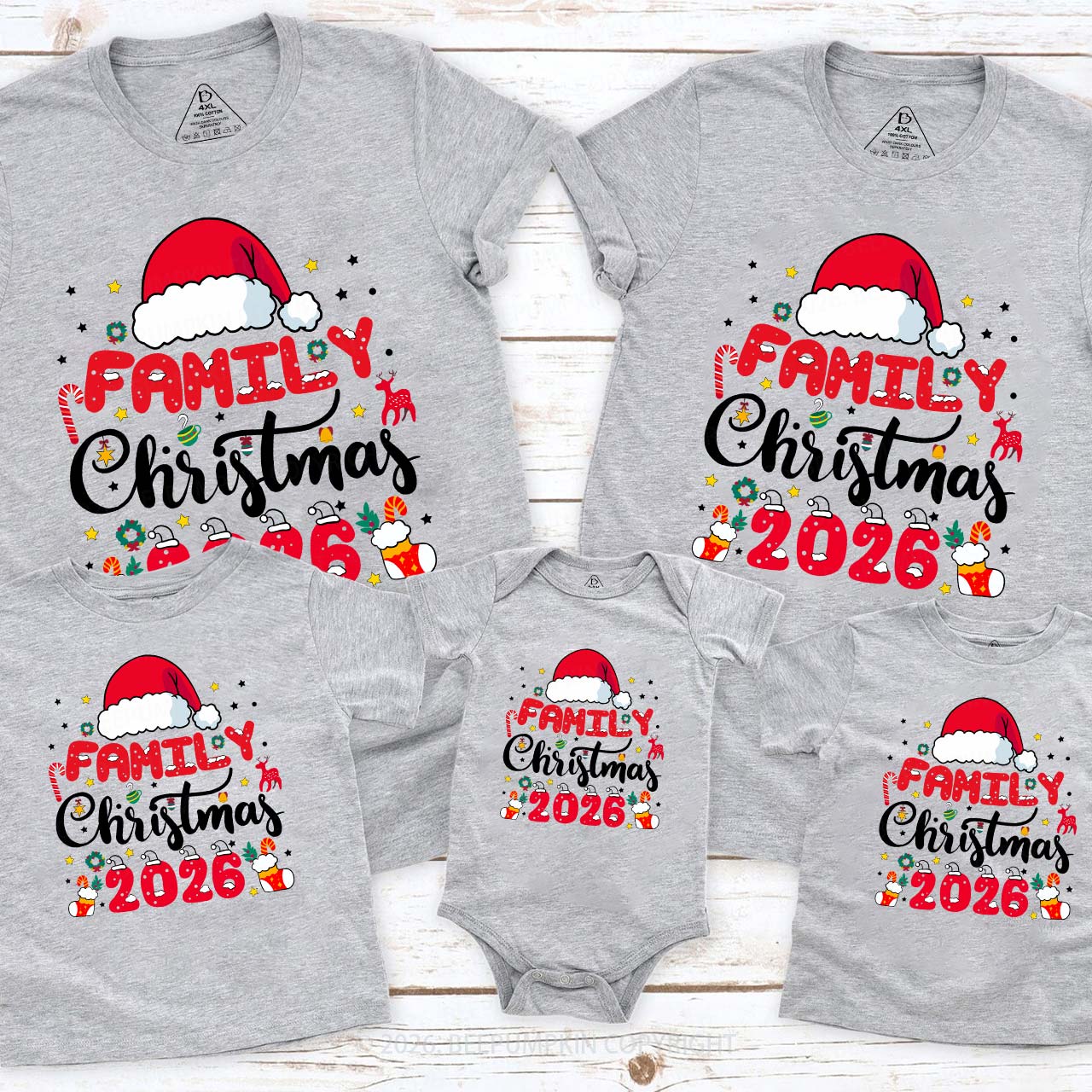 2026 Memories Together Christmas Matching T-Shirts Beepumpkin