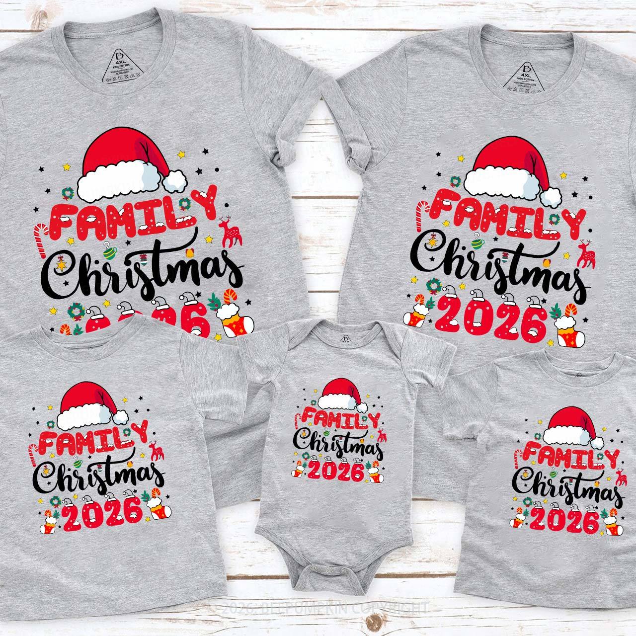 2026 Memories Together Christmas Matching T-Shirts Beepumpkin