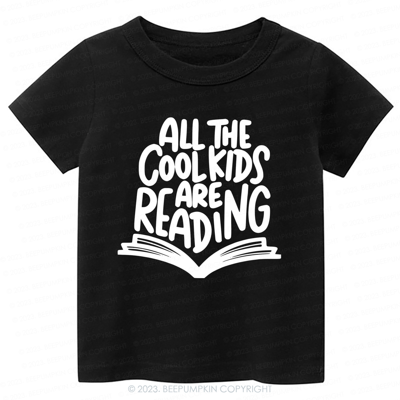 All The Cool Kids Are Reading Kids Shirt