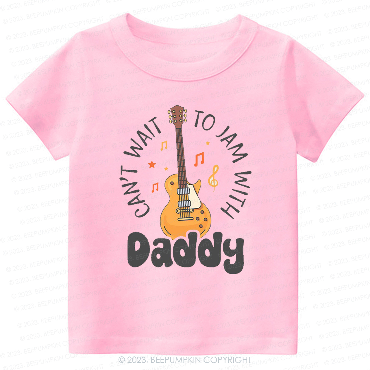 Can't Wait To Jam With Daddy Kids Shirt