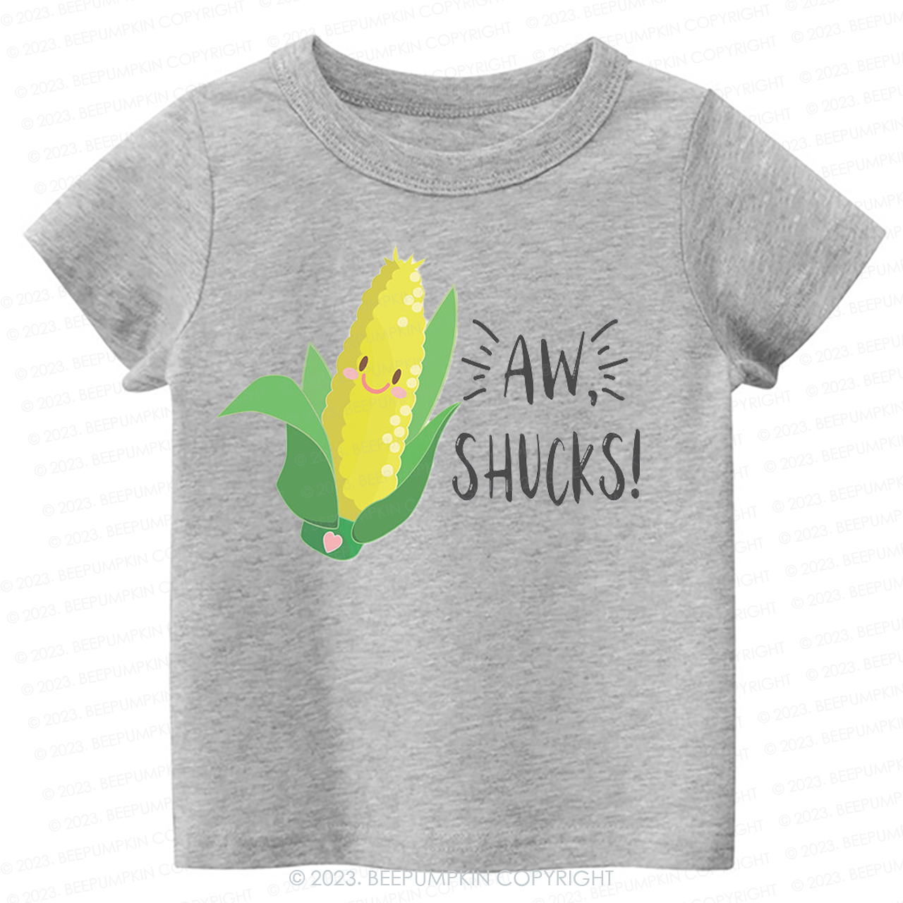 Funny AW- Shucks Corn Kids Shirt