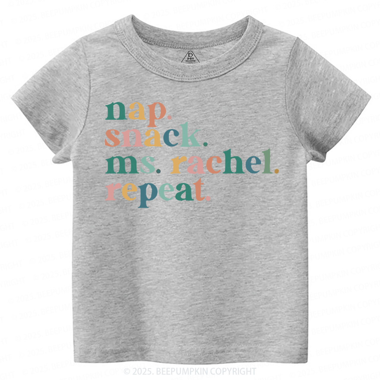 Nap Snack Ms. Rachel Repeat Toddler&Kid's Tees Beepumpkin
