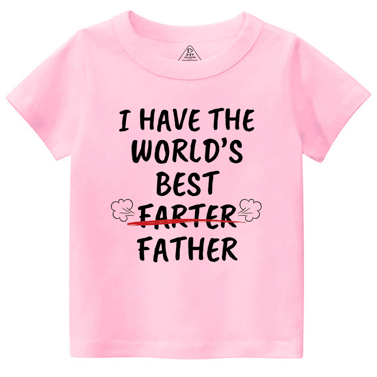 World's Best Farter Father Toddler&Kid's Tees Beepumpkin 7