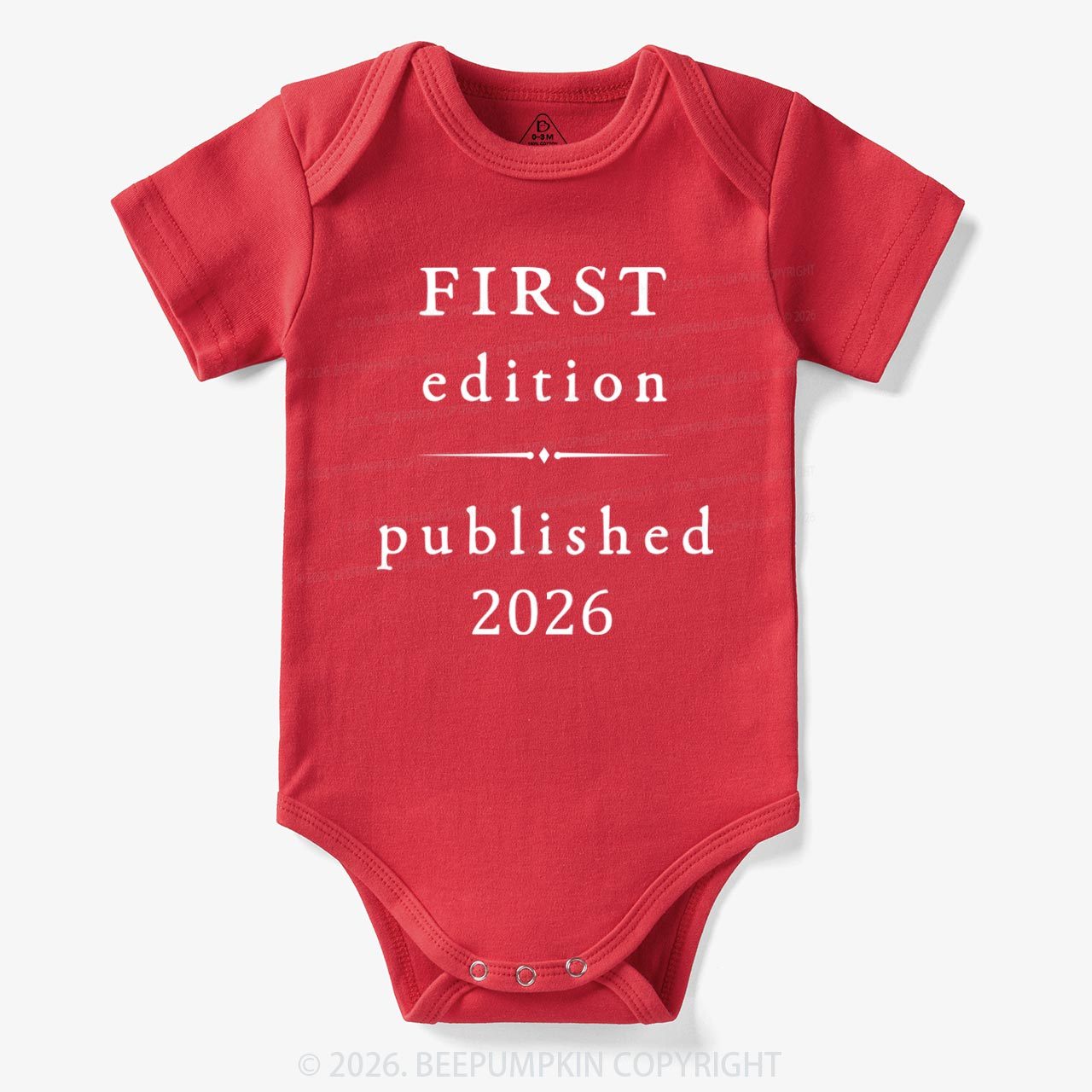 First Edition Published Bodysuit For Baby