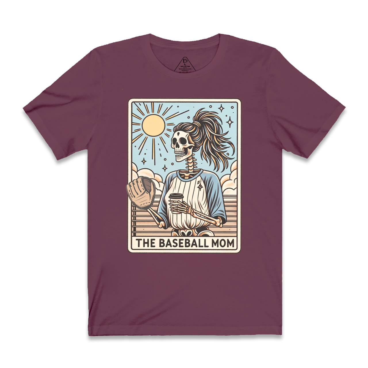 Baseball Tarot Card Mama T-Shirts