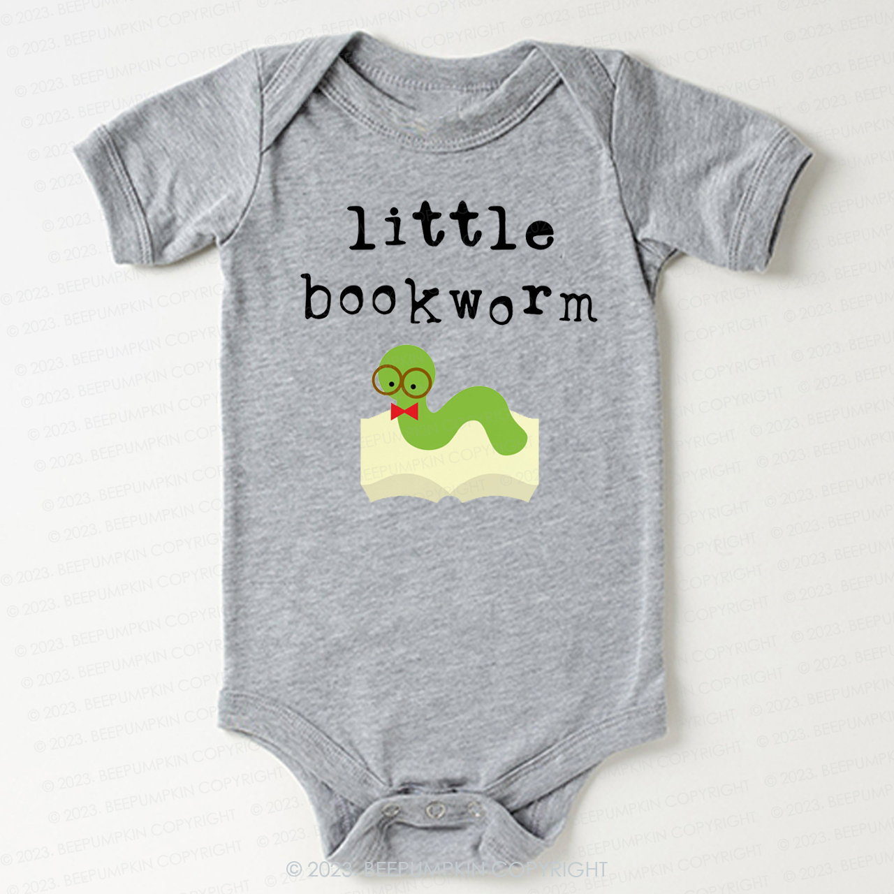 Little Bookworm Book Lovers Bodysuit For Baby