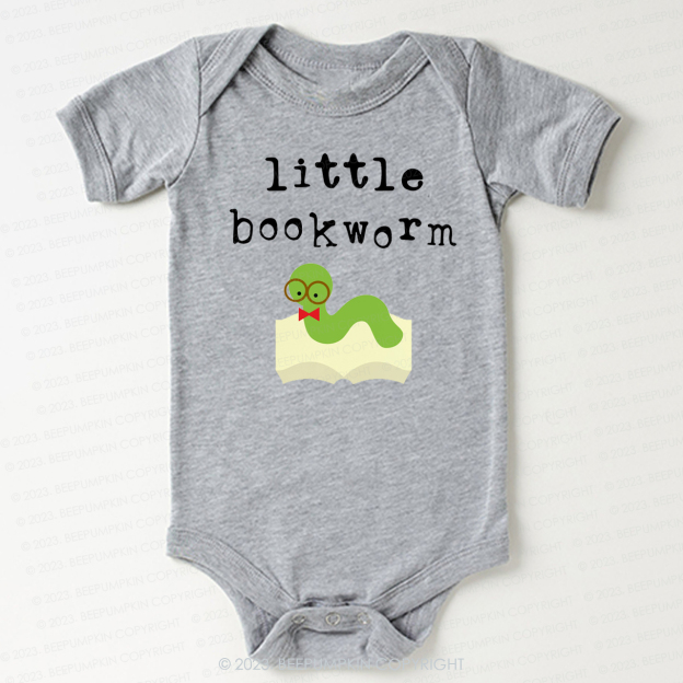 Little Bookworm Book Lovers Bodysuit For Baby