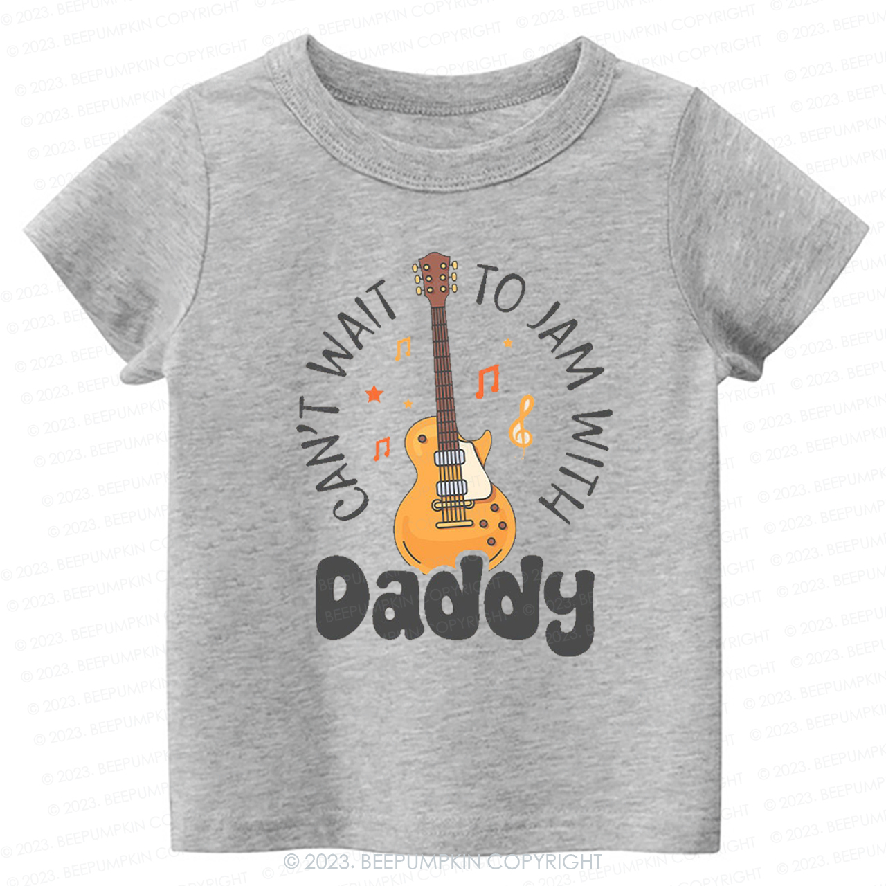 Can't Wait To Jam With Daddy Kids Shirt