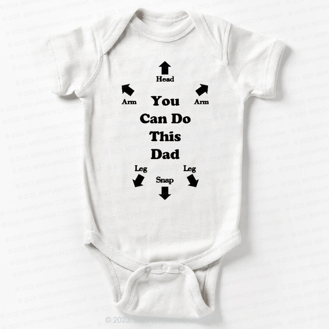You Can Do This Dad Bodysuit For Baby 