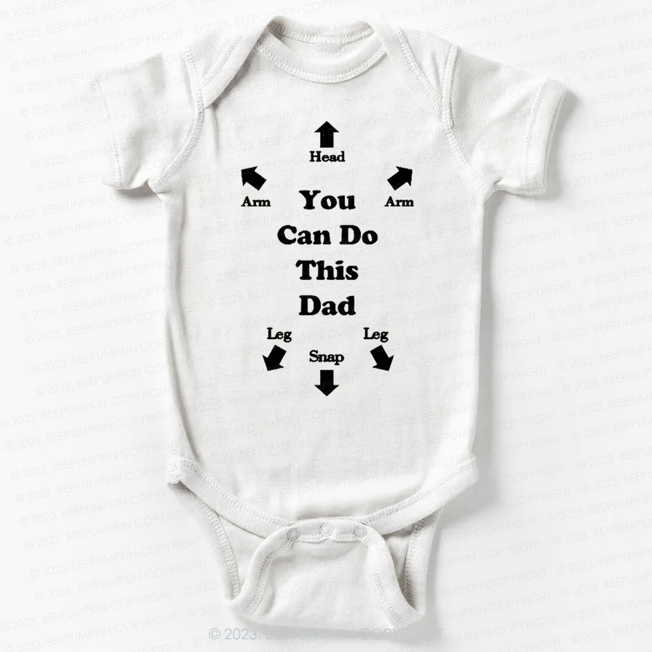 You Can Do This Dad Bodysuit For Baby 