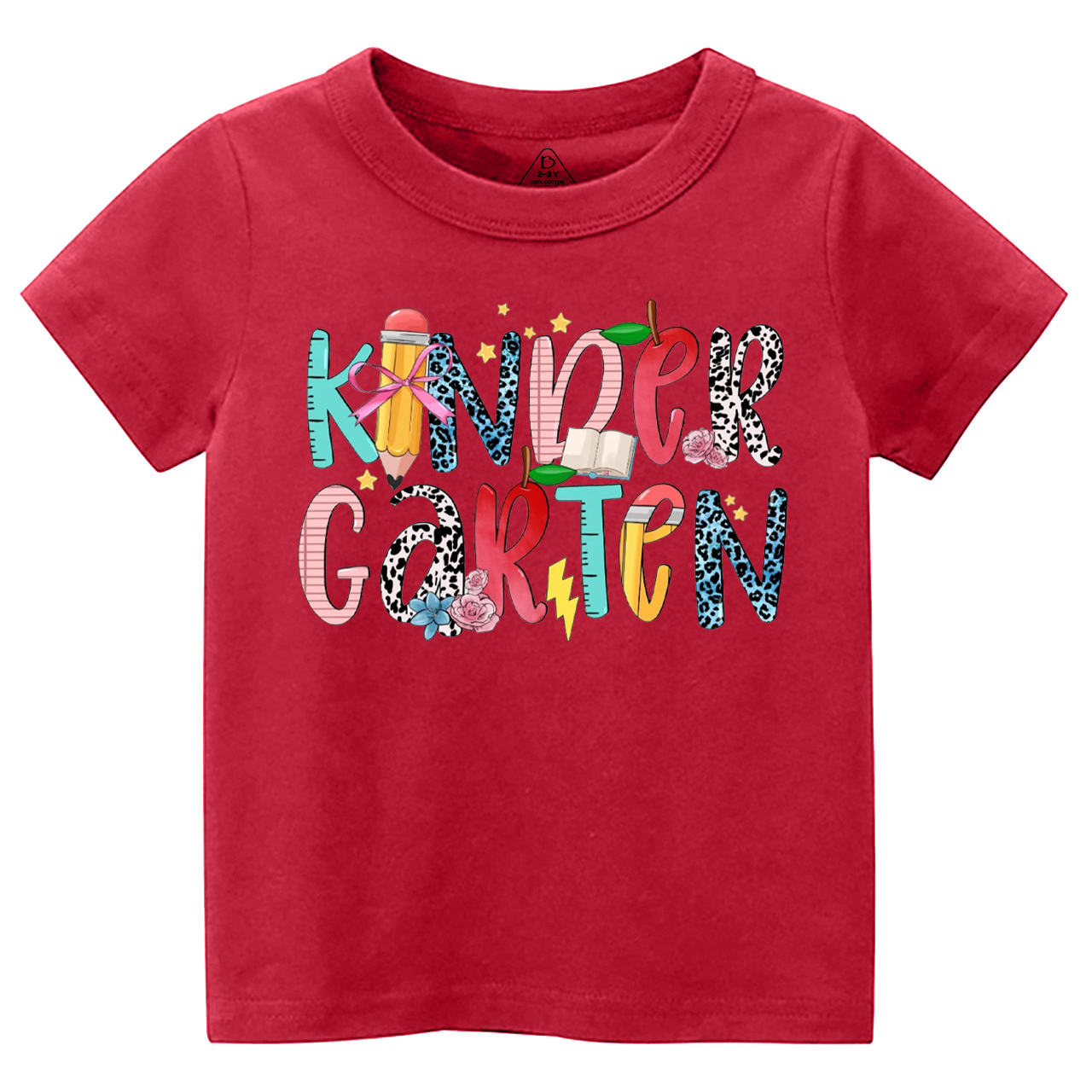 Personalized Colored Letters Toddler&Kid's Tees Beepumpkin 