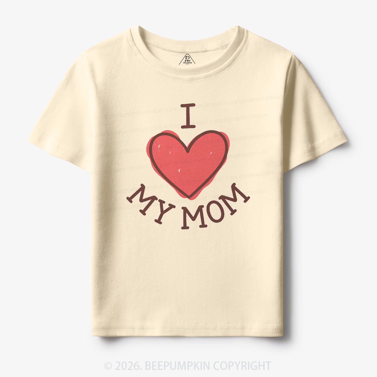 I Love My Mom Lovely Toddler&Kid's Tees
