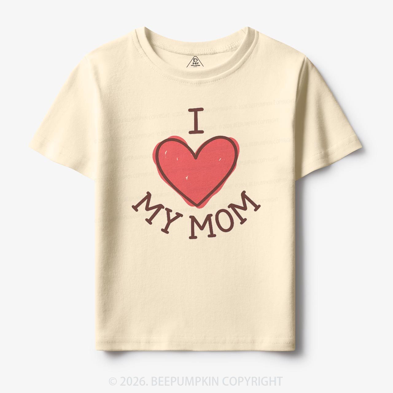 I Love My Mom Lovely Toddler&Kid's Tees