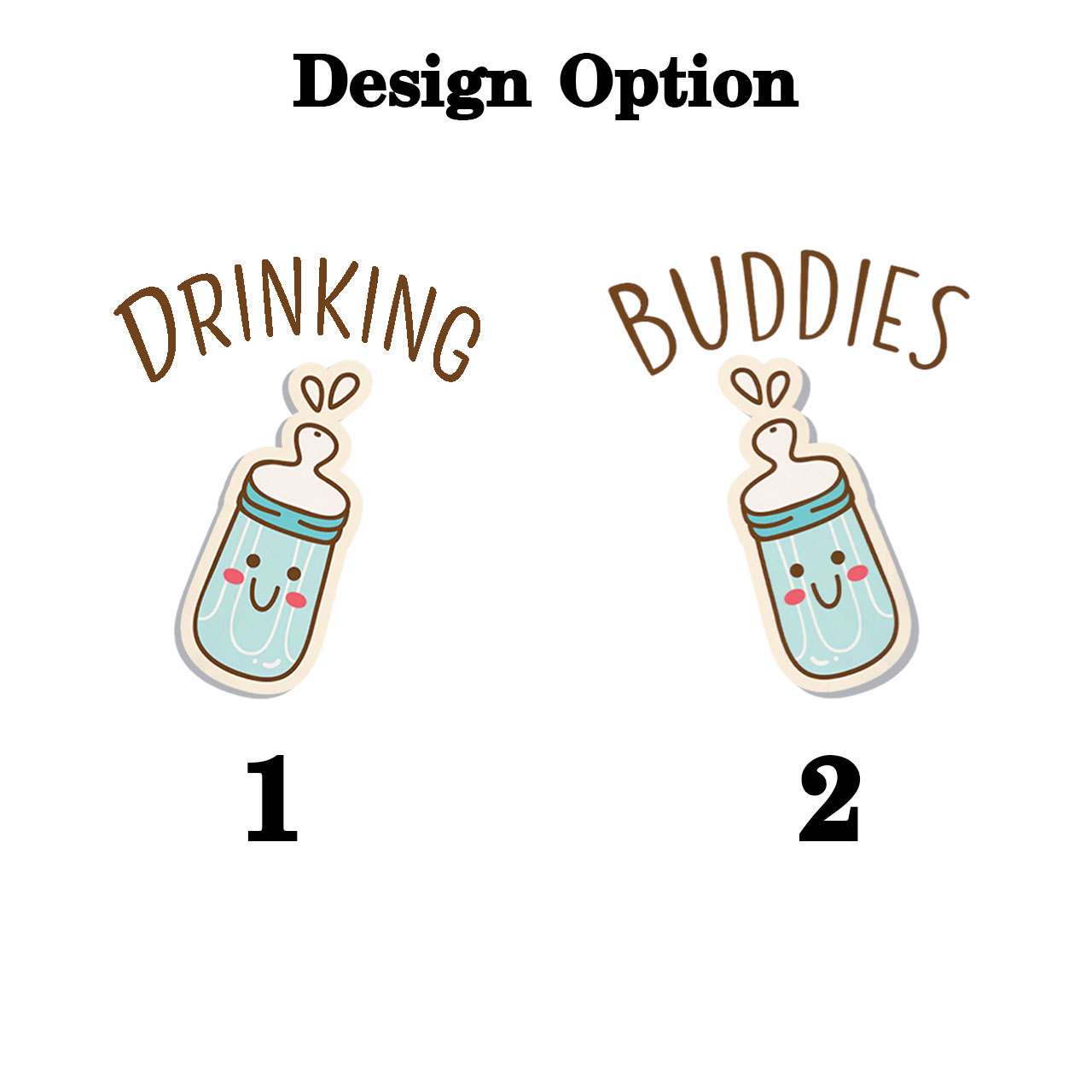 Drinking Buddies Twins Bodysuit