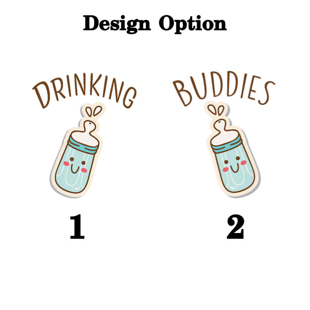 Drinking Buddies Twins Bodysuit