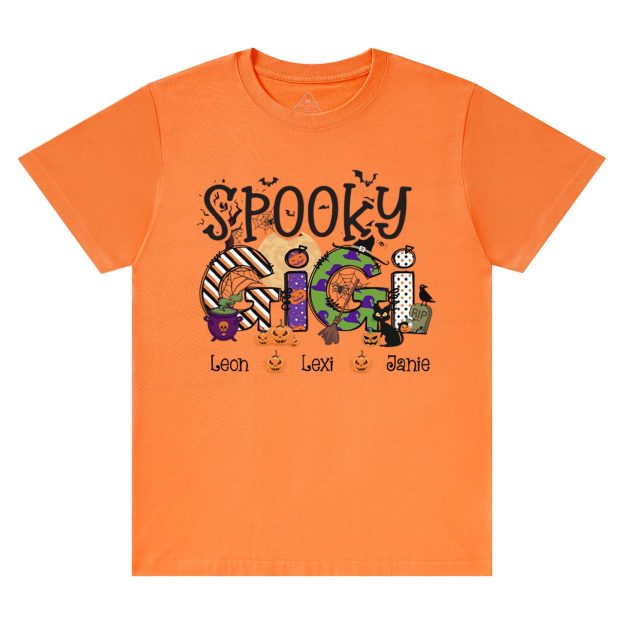 Personalized Spooky Gigi T-Shirts Beepumpkin