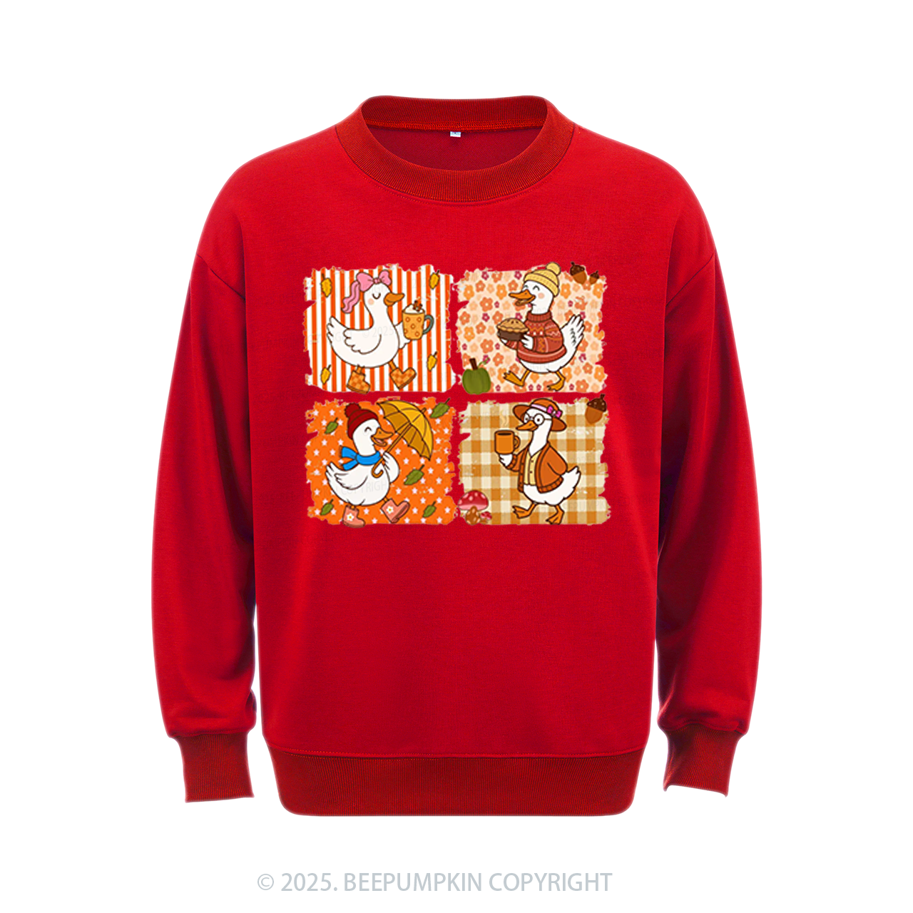 Silly Goose Autumn Sweatshirt Beepumpkin