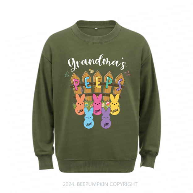 Personalized Granma's Peeps Sweatshirt