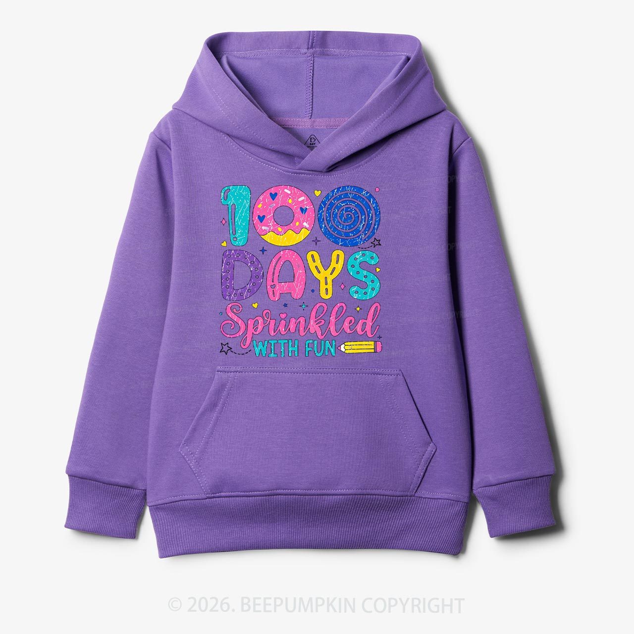 100 Days Sprinkled With Fun Toddler&Kid's Hoodies
