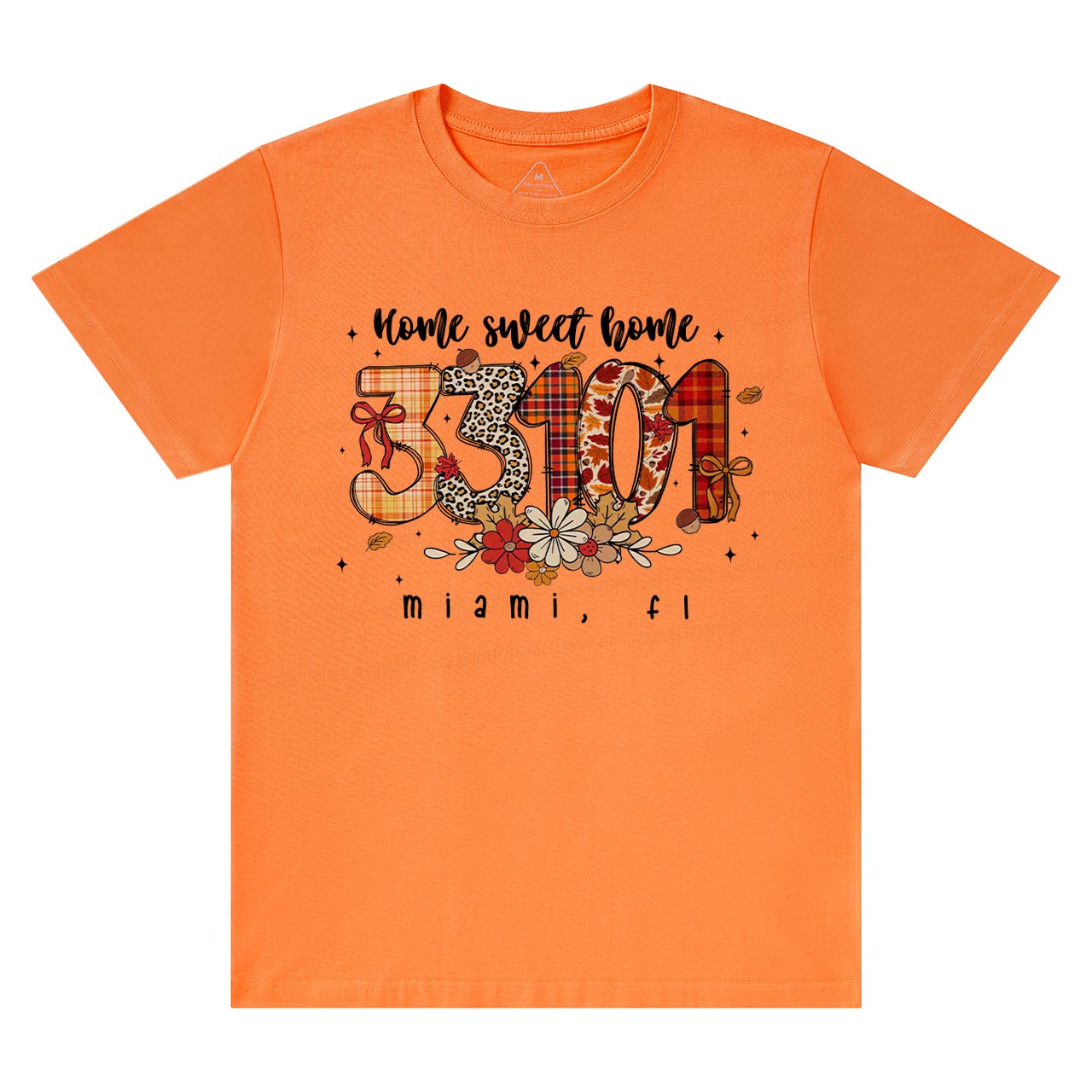 Personalized Fall Zip Code Doodle T-Shirts Beepumpkin